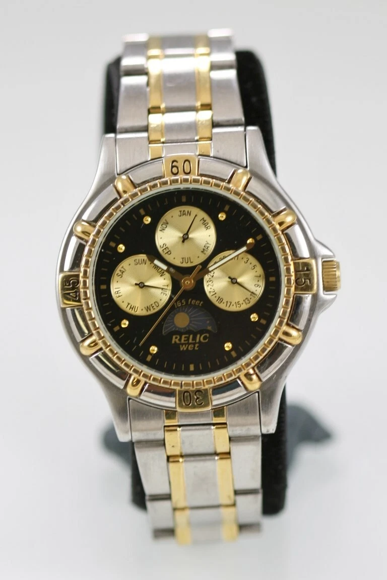 Relic wet mens watch sale