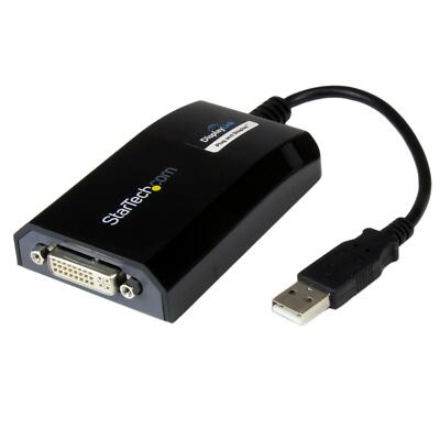 StarTech.com USB auf DVI Adapter - USB Grafikkarte für PC und MAC - 1920x1200 (