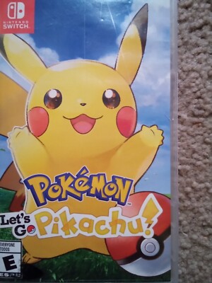 Pokemon Let's Go Pikachu - Nintendo Switch 45496593940| eBay
