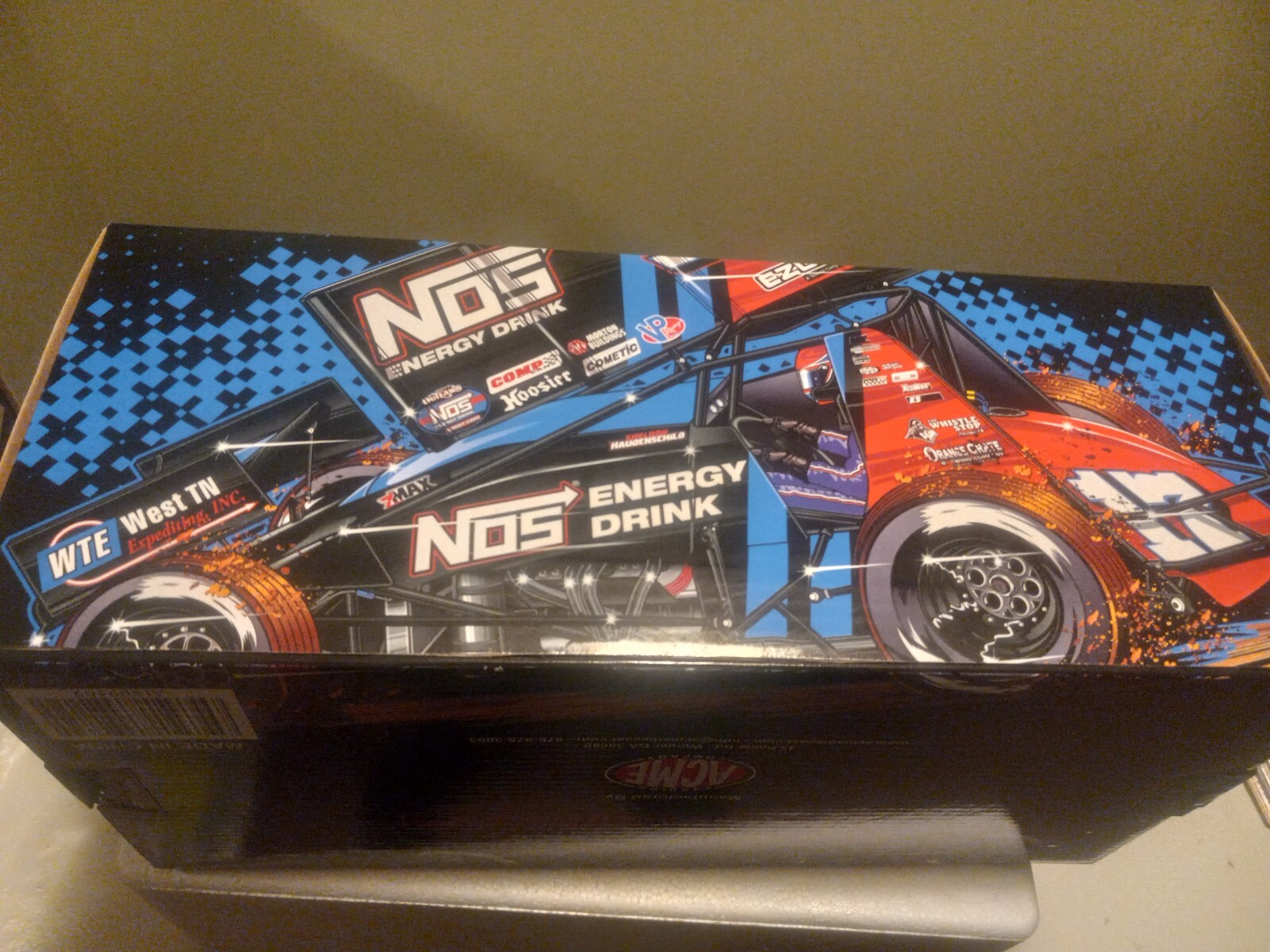 1/18 ACME 2021 SHELDON HAUDENSCHILD/NOS ENERGY DRINK 17 DIECAST SPRINT