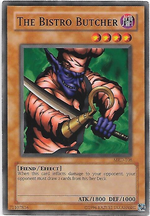 YU-GI-OH! The Bistro Butcher MRD-108 Common Card NM YU-GI-OH! The Bistro Butcher MRD-108 Common Card NM