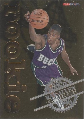 RAY ALLEN ROOKIE CARD 1996/97 NBA Hoops | eBay