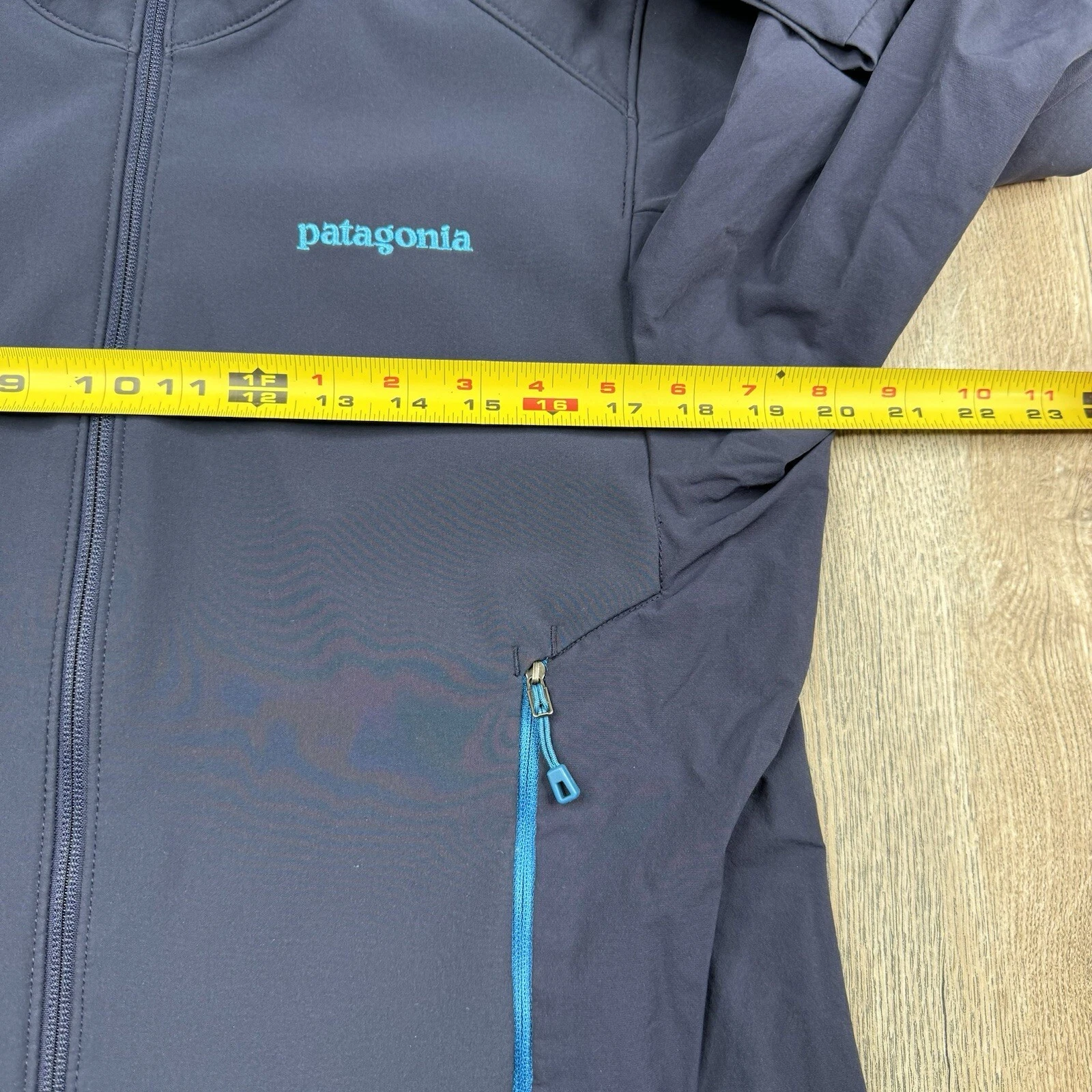 patagonia adze hybrid full zip thermal lined polartec jacket