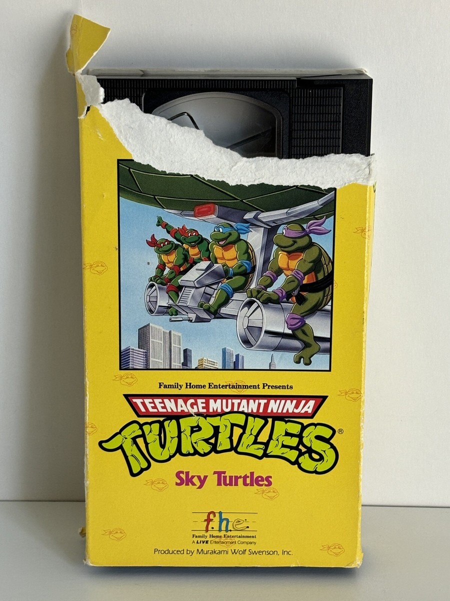 Sky Turtles (VHS) TEENAGE MUTANT NINJA TURTLES | eBay