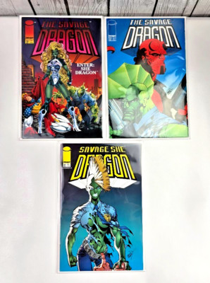 The Savage Dragon  Image 1st App She Dragon 12 | #35 Hell Boy | #51