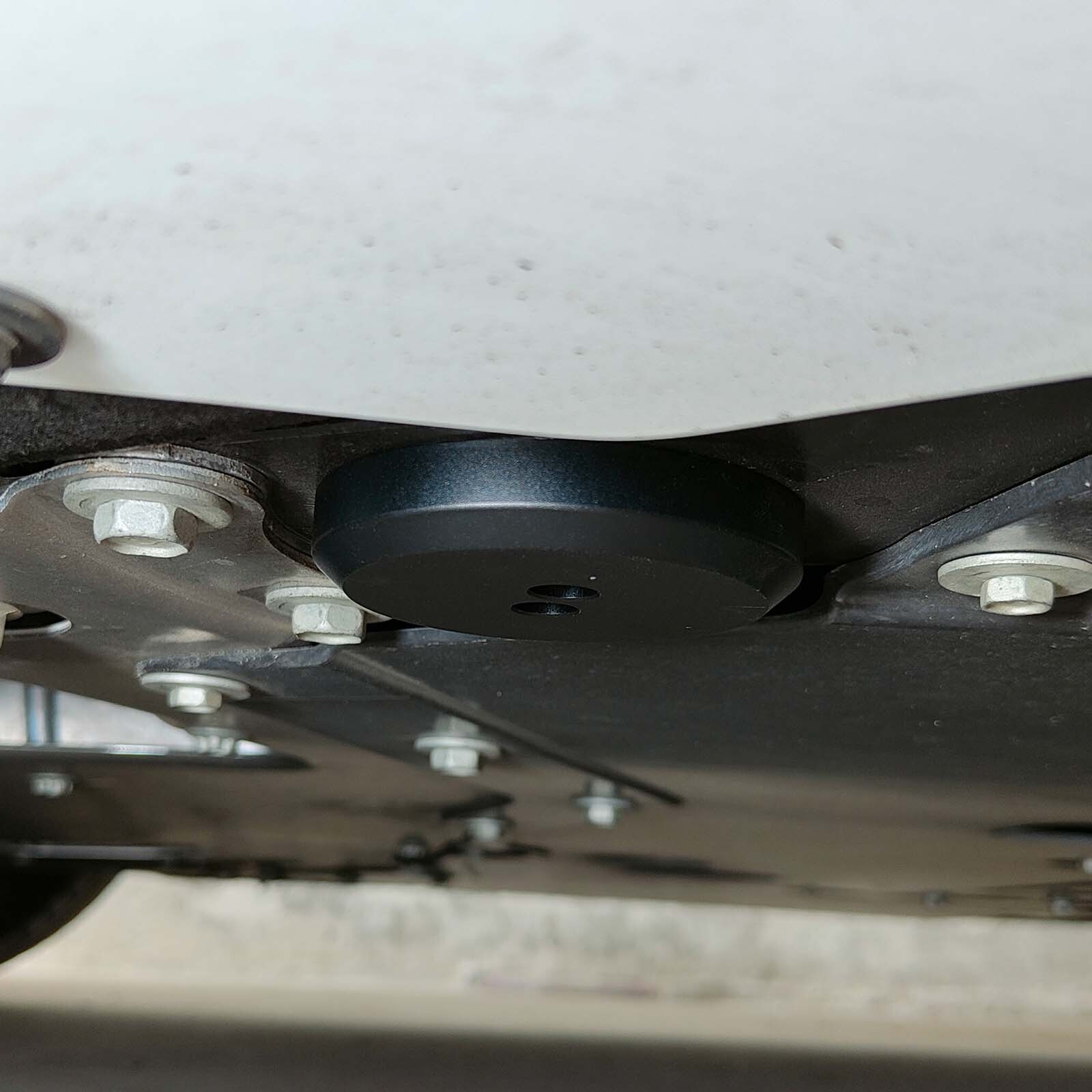 4PCS Black Alloy Pack Jack Pad Jacking Lift Pad Fit For Corvette C5 C6