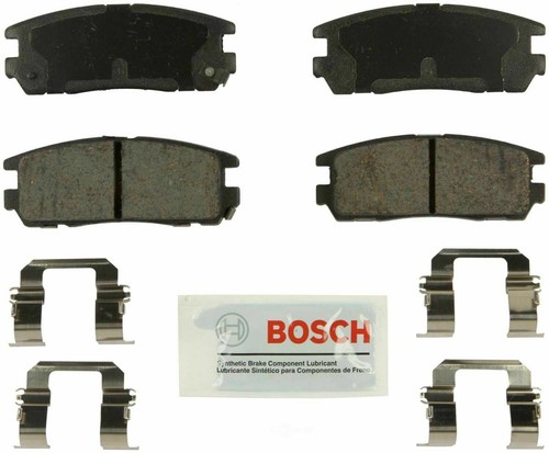 New Fits Set Of 2 ISUZU AXIOM 1992-2004 Rear Bosch Blue Ceramic Brake Pad BE580H - Picture 2 of 2