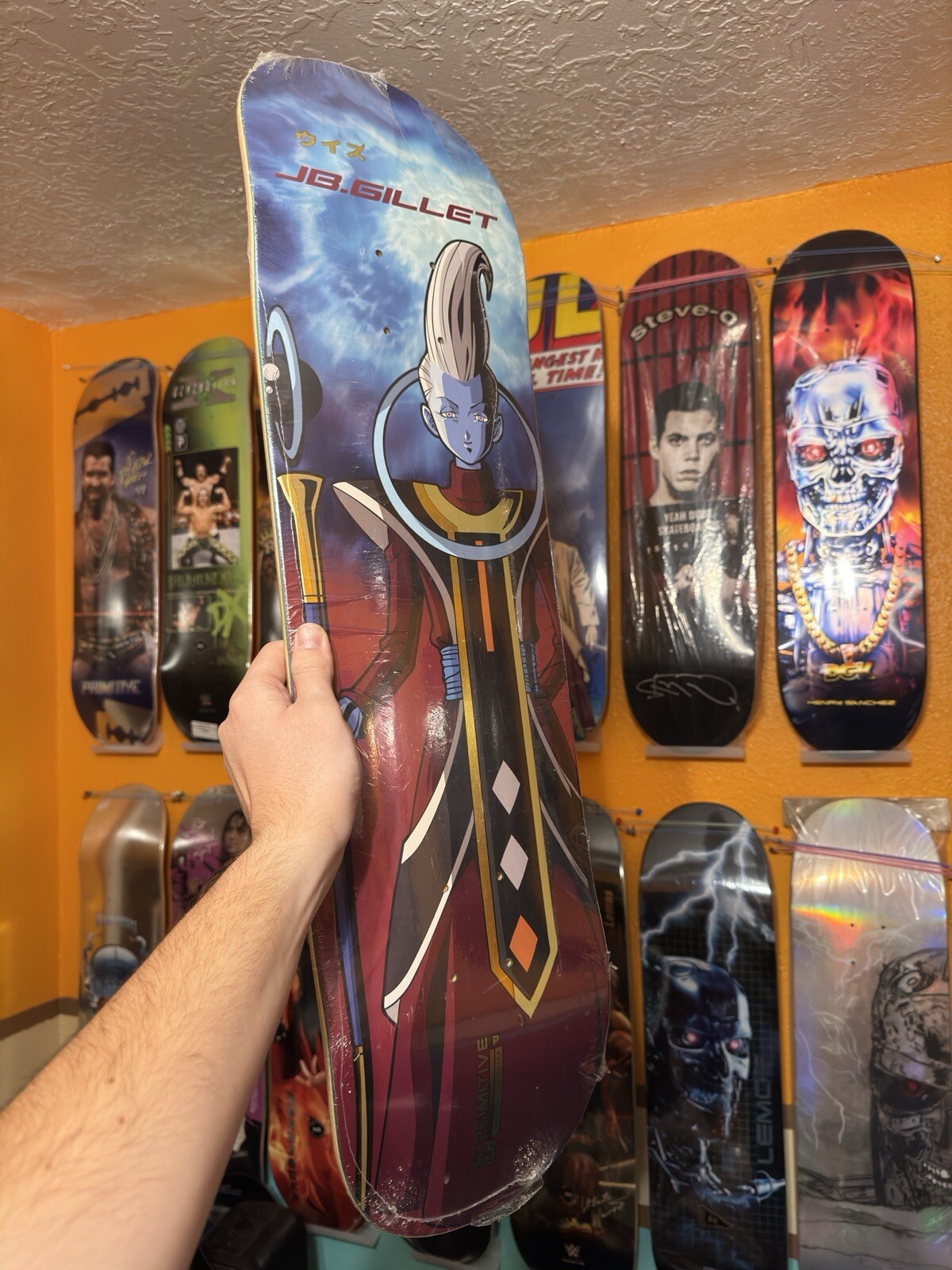 Skateboard JB Gillet Primitive Portal – Deck 8,125'' Neuf Sous Blister