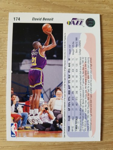 Upper Deck '92-'93 NBA Basketball Cards 1992-1993 - choose from list - Picture 169 of 300