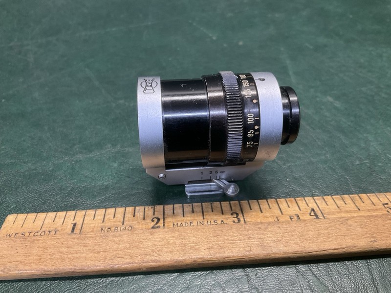 Vintage TEWE Multi Finder 35-180mm for RF Cameras ~ Germany