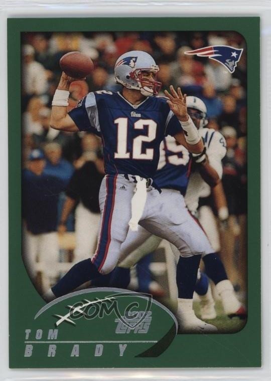 2002 Topps Tom Brady #248 b5f
