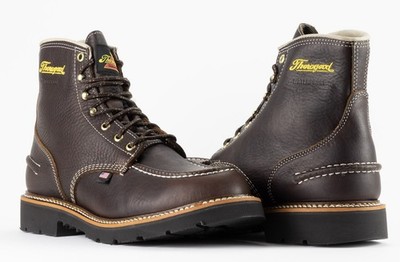 Thorogood Men's 1957 Series Flyway USA 6'' Waterproof Soft Toe Work Boot 814-4140