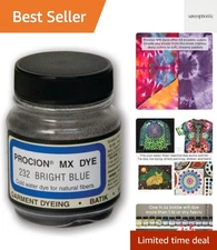 Procion MX Fiber Reactive Dye, Concentrated Powder, Bright Blue