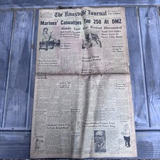 The Knoxville Journal City Edition Knoxville Tennessee Monday July, 3rd 1967