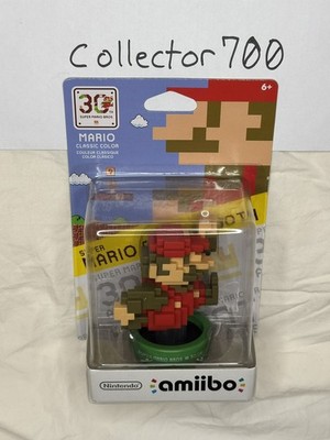 Super Mario Bros 30th Anniversary Classic Color 8-Bit Nintendo Amiibo Brand New