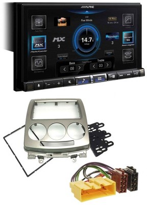 Alpine DAB 2DIN USB Bluetooth MP3 Autoradio für Mazda 5 (CR, 2005-2010)