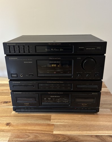 Pioneer Receiver RX-560 Cassette, Tuner, Receiver, Equalizer. Tested! Works! - Picture 2 of 3