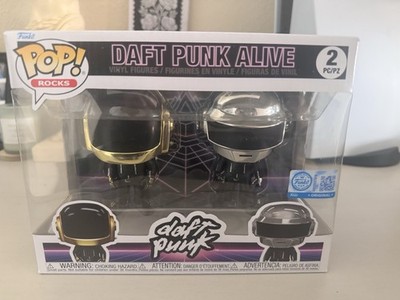 Funko Pop! Rocks: Daft Punk ''Alive'' 2-Pack   Metallic Helmets   IN HAND