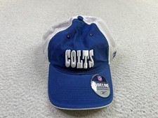 Indianapolis Colts Hat Cap Strap Back Mens One Size NFL Football Sideline Reebok