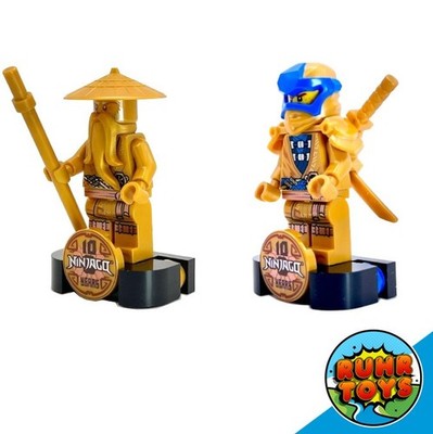 LEGO NINJAGO ★ Goldene Ninjas mit Zubehör zur Auswahl ★ 10 Jahre Ninjago ★  NEU UK - Main Image