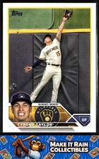Tyrone Taylor 2023 Topps Series One #61 Milwaukee Brewers Baseball