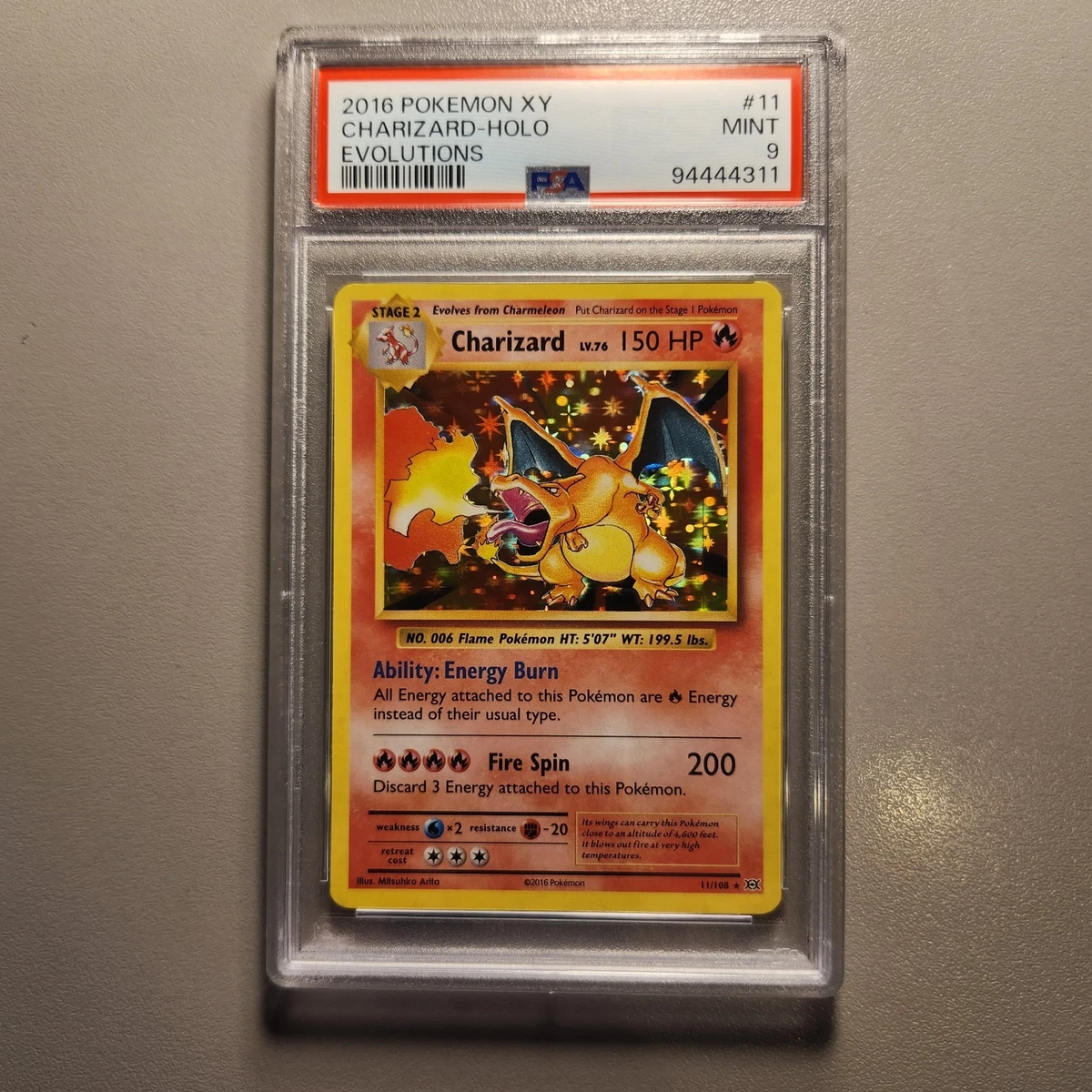 Pokémon TCG Holo Rare Grade 9 Individual Collectible Card Game
