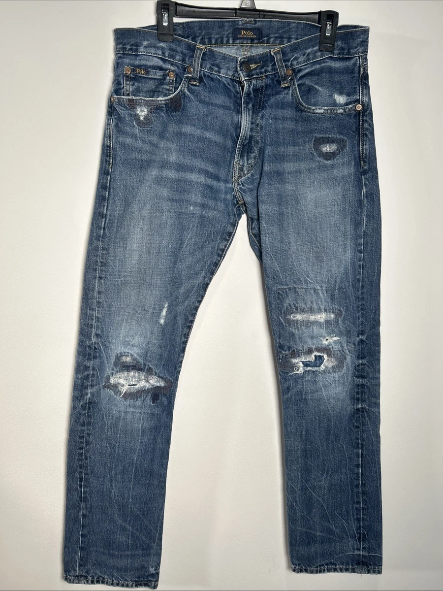 Polo Ralph Lauren Regular 32 Size Jeans Men's 34 in Inseam for