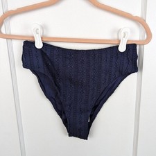 Andie  NWT The 90's High Waisted Bottom -Navy- Size Small