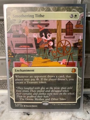 Smothering Tithe Wilds of Eldraine: Enchanting Tales Regular MTG Traading Card