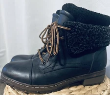 Cool by Coolway Black Boot Bootie Women’s Size 41 US 10