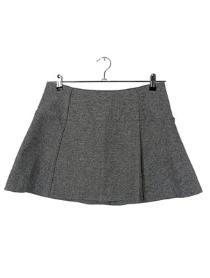 ZARA TRAFALUC Mini-jupe Dames Jupe T EU 38 gris clair style décontracté - Photo 1/4