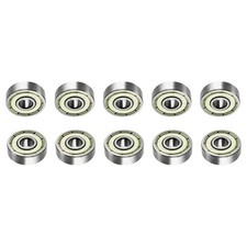 10PCS 626Z Deep Groove Ball Bearing Single Shield 6mm x 19mm x 6mm Chrome Steel