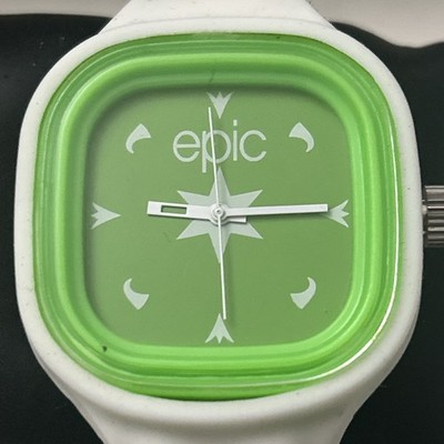 Epic Green Dial Watch NEW BATTERY 
