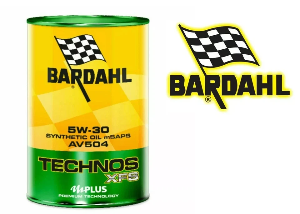 Aceite Motor Bardahl TECHNOS XFS AV504 5W30 VW 504 507 BMW L Life 04 Porsche 7L - Imagen 2 de 3