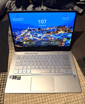 ASUS ROG Zephyrus G14 14'' Ryzen 9 RTX 3060 16GB 1TB SSD QHD Win11 White