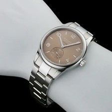 NOMOS Club Sport Neomatik 39 761 Stainless Steel Amber Dial #SU212 5