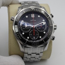 Omega Seamaster Diver 300M Steel Black Dial Mens Watch 212.30.44.50.01.001 2