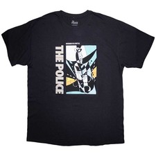 Image of The Police Men's T-Shirt Message in a Bottle Navy Blue (S)