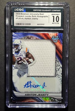 2024 BOWMAN UNIVERSITY BEST ASHTON JEANTY RC AUTO RELIC PATCH CGC 10 GEM MINT