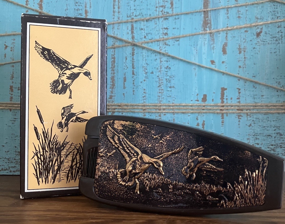 Vintage 1970s Avon Outdoorsman Brush & Comb Valet Set for Men - Rare Hair Care