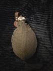 Swedish Army Canteen Drinking Bottle Flask WW2 Military Surplus, Wool Cover