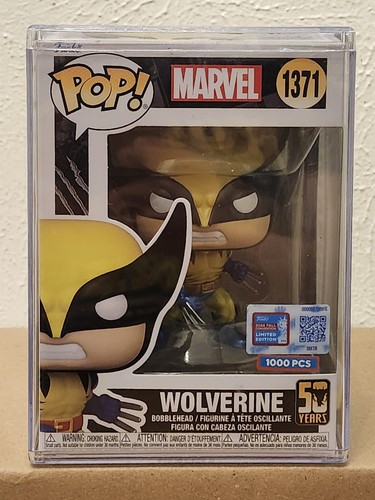 Funko Pop NYCC 2024 Marvel X-Men Wolverine #1371 50 Years Sealed LE 1000