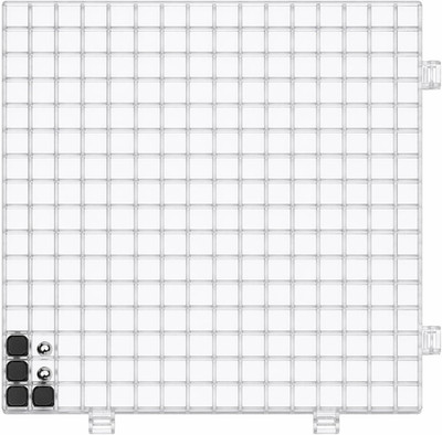 Stained Glass Cutting Mat for Crafting, 11.5 X 11.5 Modular Grid Shard Catcher f