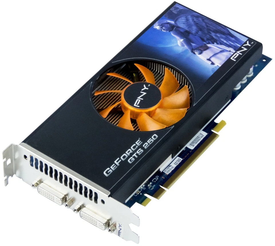 PNY Nvidia Geforce GTS 250 1GB GMGTS25N2F1GQ-0TE - Image 2 of 2