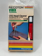 RECOTON V144 Wet Type Non-Abrasive VHS Head Cleaner