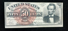 1869 50 Cent Fractional Currency ***LINCOLN*** AUNC -UNC