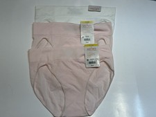 NWT 3 Warners No Pinching No Problems Seamless Bikini Panties Size M6 RV8131P