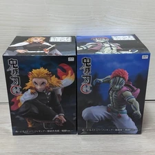 Demon Slayer Noodle Stopper Figures – Akaza & Kyojuro Rengoku – Round1 Limited