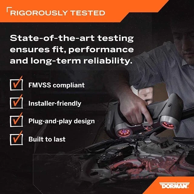 Regulador de ventana eléctrica Dorman 740-298 para Hyundai Tiburon 82403-27000 Foto 3 de 4