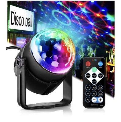 New LED Disco Ball Light Party Magic Stage Light DJ Strobe Ball with Remote